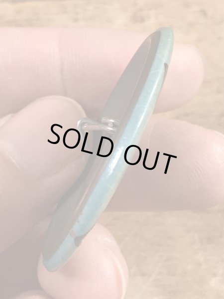 80'sのSo Many Men...So Few With Brainsのメッセージが書かれたビンテージの缶バッジ