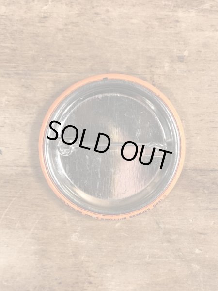 80'sのI May Be Fat...のメッセージが書かれたヴィンテージの缶バッチ