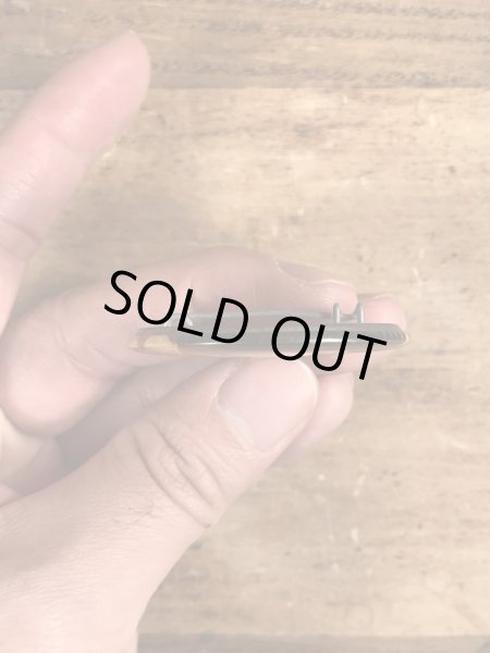 80'sのThe Hardest Part Of Doing Nothing...のメッセージが書かれたヴィンテージの缶バッチ