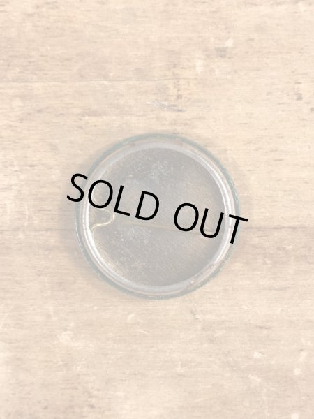 80'sのI'm Only In This For The Moneyのメッセージが書かれたビンテージの缶バッジ