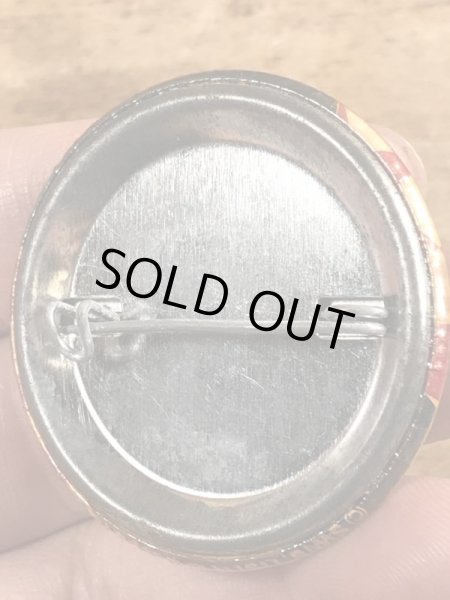 80年代頃のThe Hardest Part Of Doing Nothing...のメッセージが書かれたビンテージの缶バッジ