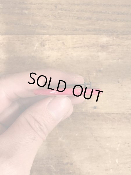 80'sのI Have A Drinking...のメッセージが書かれたヴィンテージの缶バッチ