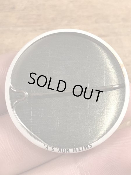 80’sのI Love SFのメッセージが書かれたヴィンテージの缶バッチ