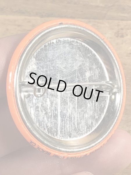 80'sのI May Be Fat...のメッセージが書かれたヴィンテージの缶バッチ