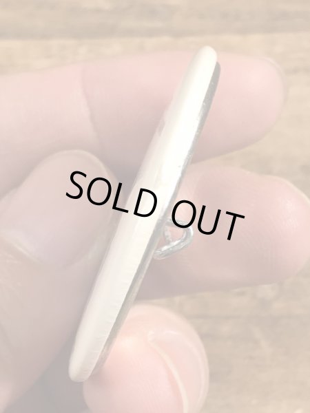 80年代頃のサンドラボイントンのメッセージが書かれたビンテージの缶バッジ