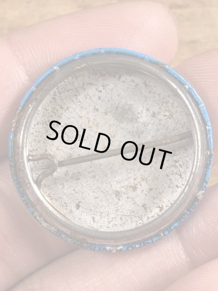 80'sのBar Flyのメッセージが書かれたヴィンテージの缶バッチ