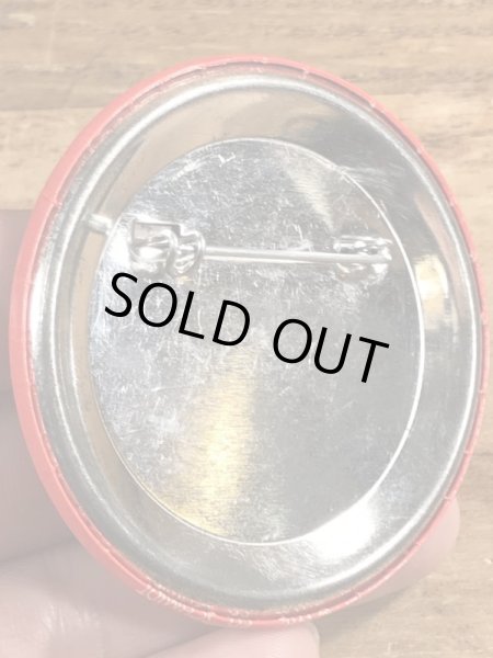 80'sのNo Waveのメッセージが書かれたビンテージの缶バッジ