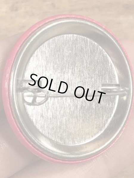 80年代頃のI Have A Drinking...のメッセージが書かれたビンテージの缶バッジ