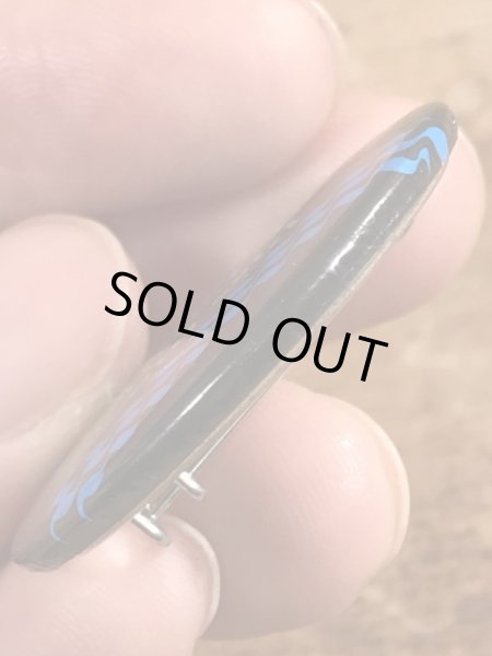 80年代頃のPiss Me Off, Pay The Consequencesのメッセージが書かれたビンテージの缶バッジ