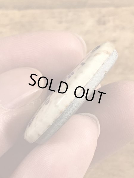 60~70年代頃のI Had A Computer Date Now I'll Try Peopleのメッセージが書かれたビンテージの缶バッジ