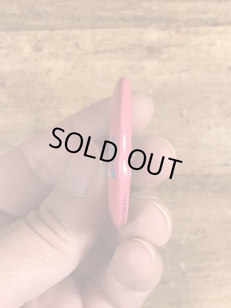 80年代頃のYou Animal!のメッセージが書かれたヴィンテージの缶バッチ