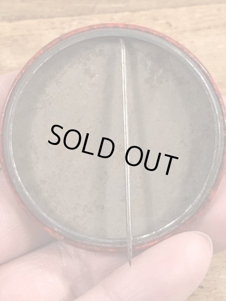 60’sのZig Zag Manのヴィンテージの缶バッチ