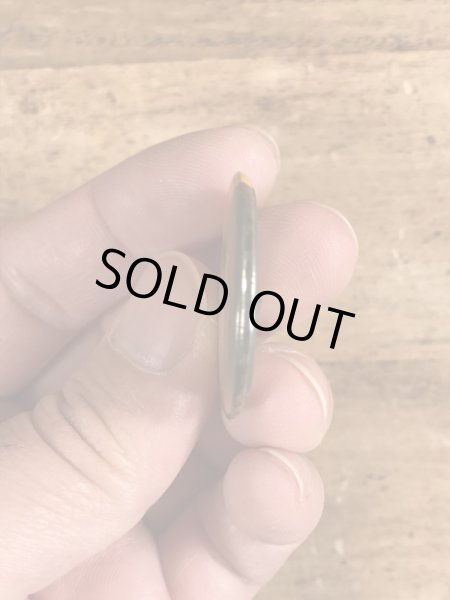 80年代頃のOn The Fritzのメッセージが書かれたヴィンテージの缶バッチ