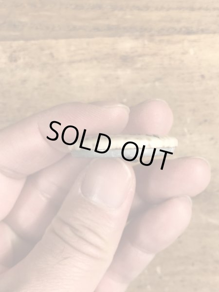 60~70'sのI Had A Computer Date Now I'll Try Peopleのメッセージが書かれたヴィンテージの缶バッチ