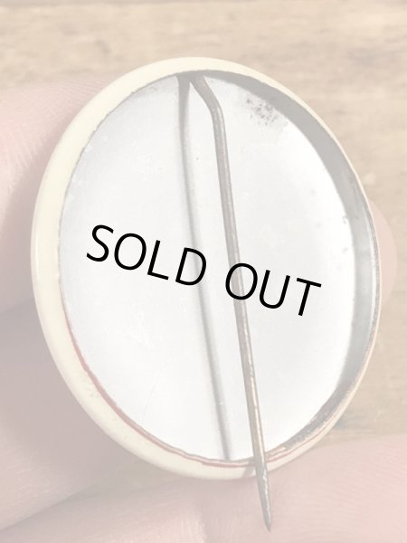 70'sのI'll Get Mineのメッセージが書かれたヴィンテージの缶バッチ