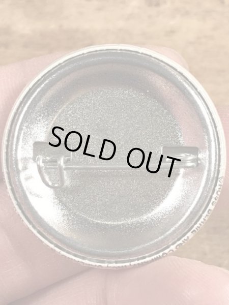 80'sのIgnorance Is Curable Stupidity Is Foreverのメッセージが書かれたビンテージの缶バッジ