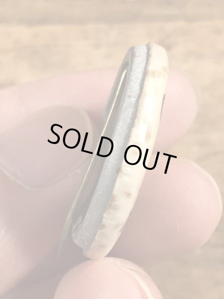 60~70'sのI Had A Computer Date Now I'll Try Peopleのメッセージが書かれたヴィンテージの缶バッチ