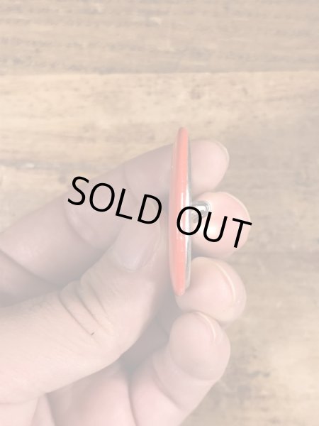 80年代頃のChristmas Party Animalのメッセージが書かれたビンテージの缶バッジ