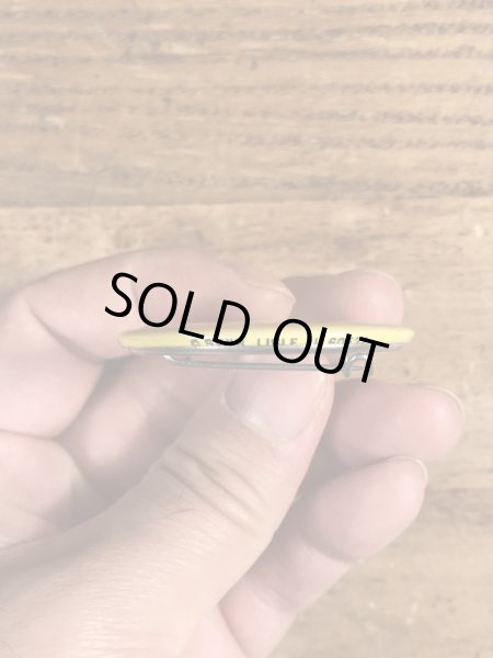 80'sのKeep Smiling...のメッセージが書かれたヴィンテージの缶バッチ