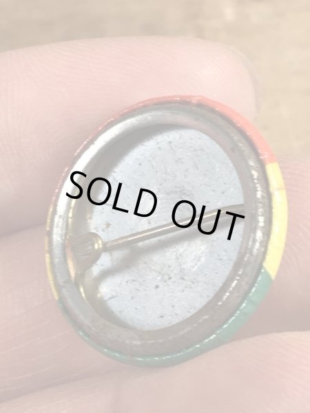 80年代頃のマリファナが描かれたビンテージの缶バッジ