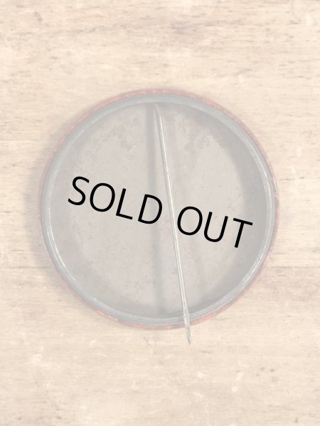 60’sのZig Zag Manのヴィンテージの缶バッチ