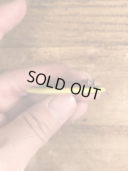 80'sのKeep Smiling...のメッセージが書かれたヴィンテージの缶バッチ