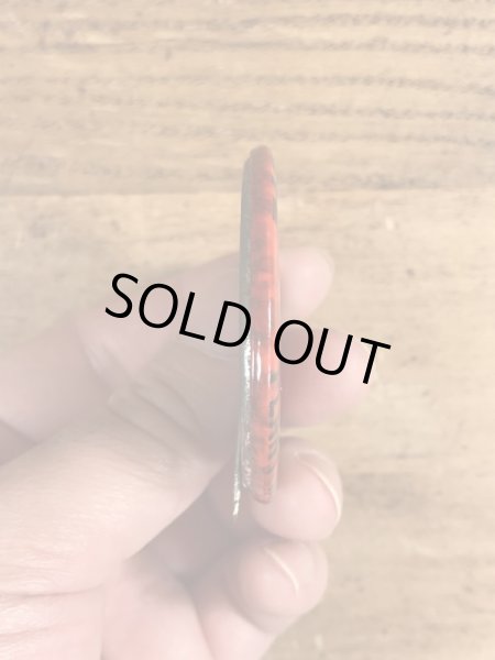 60年代頃のジグザグマンのビンテージの缶バッチ