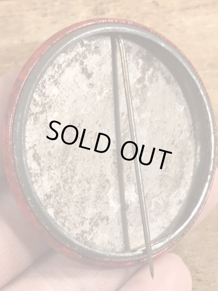 60’sのZig Zag Manのヴィンテージの缶バッチ