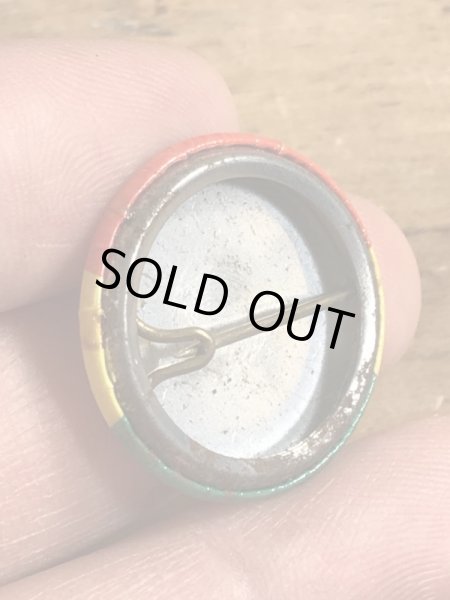 80’sのマリファナが描かれたヴィンテージの缶バッチ