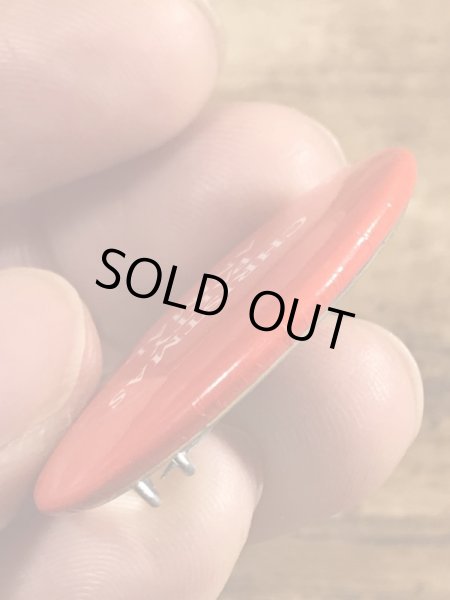 80年代頃のChristmas Party Animalのメッセージが書かれたビンテージの缶バッジ