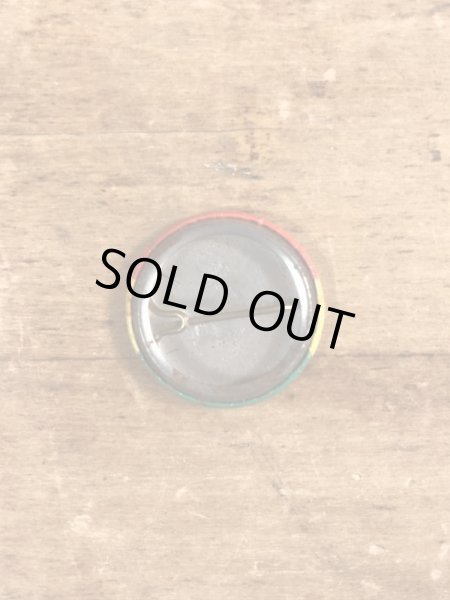 80’sのマリファナが描かれたヴィンテージの缶バッチ