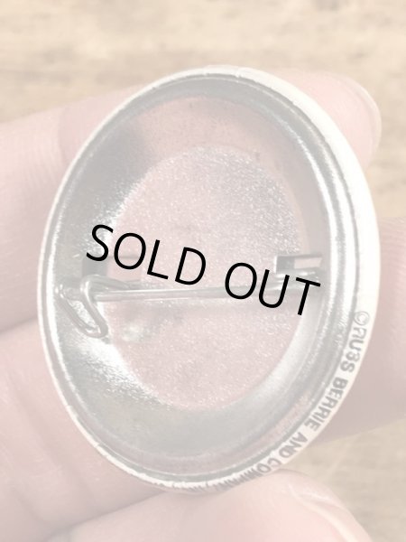 80年代頃のIgnorance Is Curable Stupidity Is Foreverのメッセージが書かれたヴィンテージの缶バッチ