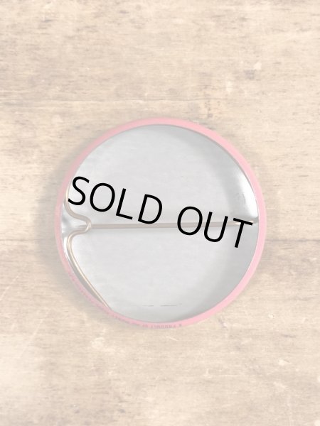 80'sのYou Animal!のメッセージが書かれたビンテージの缶バッジ