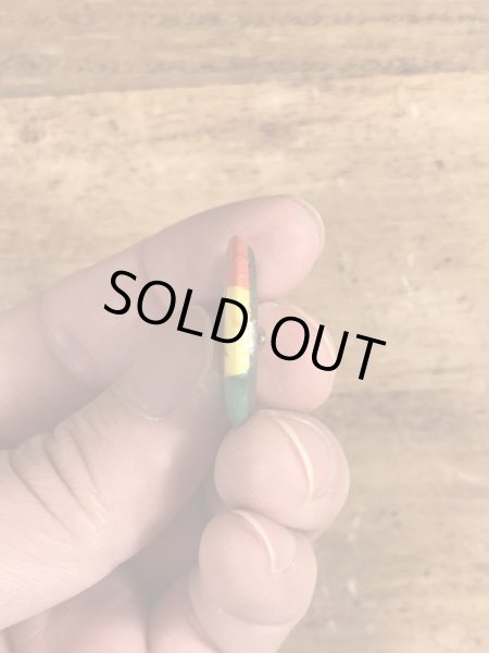 80年代頃のマリファナが描かれたビンテージの缶バッジ