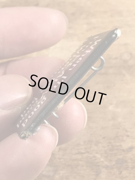 80年代頃のWhen I'm Good I'm Really Good...のメッセージが書かれたヴィンテージの缶バッチ