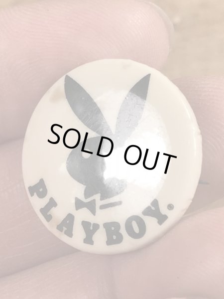 60~70’sのPlayboyのヴィンテージの缶バッチ