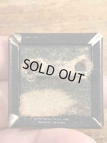 80'sのWhen I'm Good I'm Really Good...のメッセージが書かれたビンテージの缶バッジ