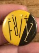 80年代頃のOn The Fritzのメッセージが書かれたヴィンテージの缶バッチ