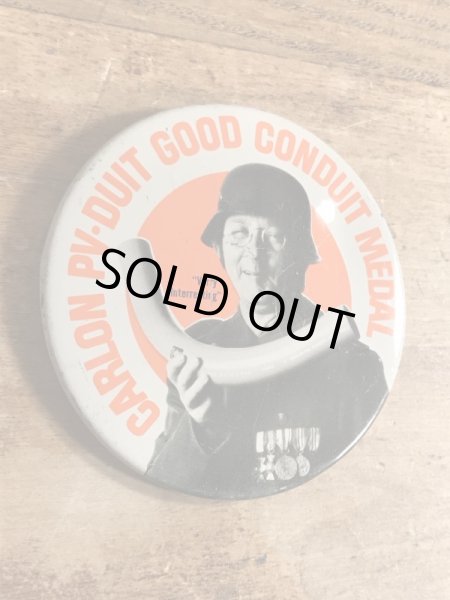 60~70年代のアメリカの企業物のビンテージの缶バッジ