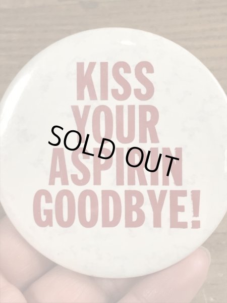 70~80年代頃のメッセージが書かれたビンテージの缶バッジ