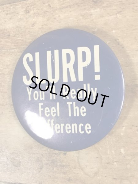 70~80’sのメッセージが書かれたビンテージの缶バッジ