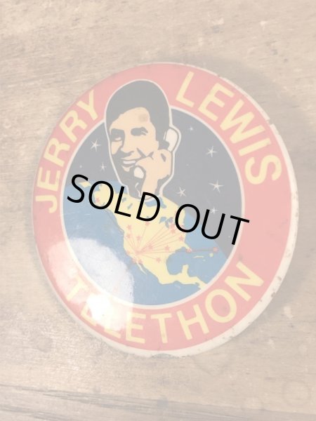 70'sのJerry Lewis Telethonのヴィンテージの缶バッチ