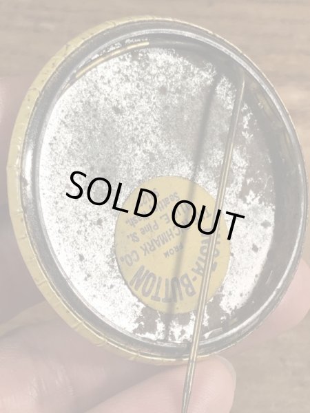 70’sのアメリカのキャンプイベントのビンテージの缶バッジ