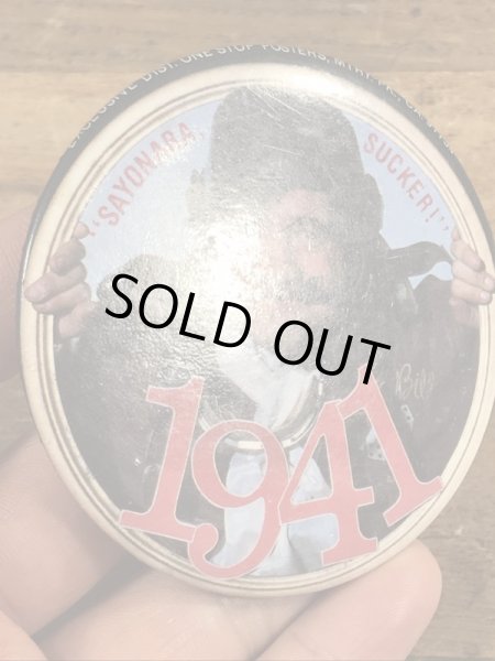 70年代頃のアメリカ映画の1941のヴィンテージの缶バッチ