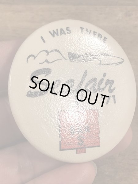 70年代頃のアメリカのシーフェアのビンテージの缶バッジ