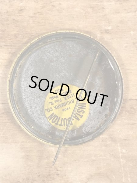 70’sのアメリカのキャンプイベントのビンテージの缶バッジ