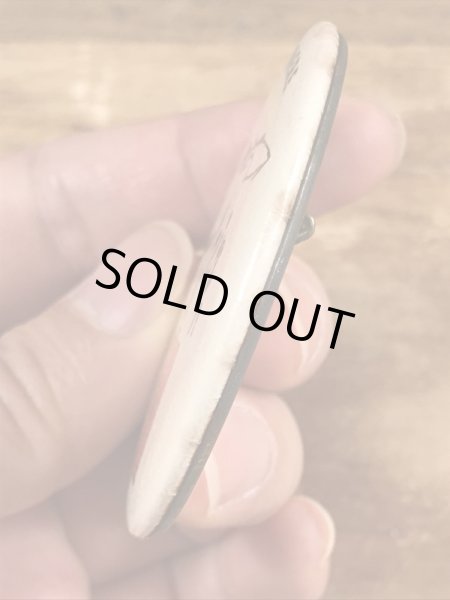 70年代頃のアメリカのシーフェアのビンテージの缶バッジ