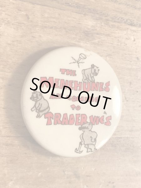 70年代頃のメネフネのヴィンテージの缶バッチ