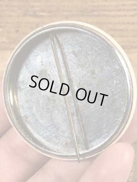 70年代頃のメネフネのヴィンテージの缶バッチ