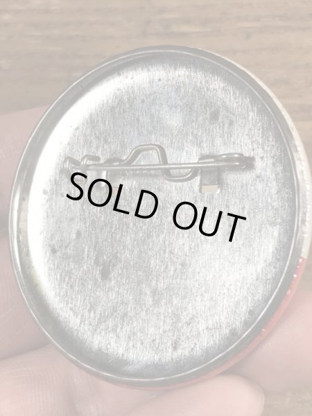 80年代頃のメッセージが書かれたビンテージの缶バッジ